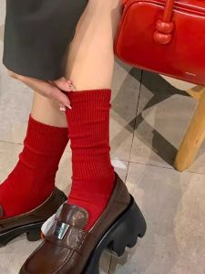 Who Knows! Fancy in Autumn ~ Ankela Retro Red WA Is Really Beautiful! It Makes Me Look Elegant White