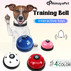 AIMAYAPET Training Bell for Dog Desk Summons Bell Calling Pet Ringing Toy Christmas Gift for Kitten Puppy