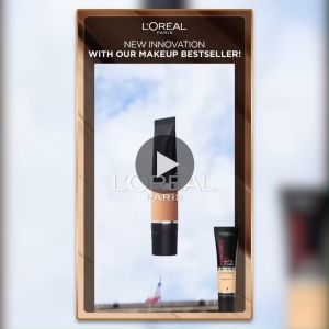 L'Oreal Paris Infallible 24H/32H Matte Cover Liquid Foundation - 30ml/35ml (Makeup Long Wear) - Maximum Matte Full-Coverage with 24H Oil Control and Waterproof Formula