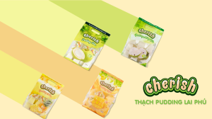 Thạch Pudding Cherish Vị Xoài 405G