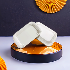 600 Chiếc Đĩa Giấy Dùng Một Lần Cho Tiệc Sinh Nhật Đĩa Đựng Thức Ăn Dùng Một Lần Cho Các Sự Kiện Và Thử Dùng Đĩa Giấy Thân Thiện Với Môi Trường