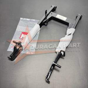 Swing Arm Lengan Ayun Supra X 125 DD Double Disk Lama Hitam Tebal