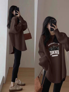 plus Size Thickened Long Sleeve Womens Base Shirt Inner Wear T-Shirt Maternity Top Autumn Winter Special Large Size Fat MM Velvet