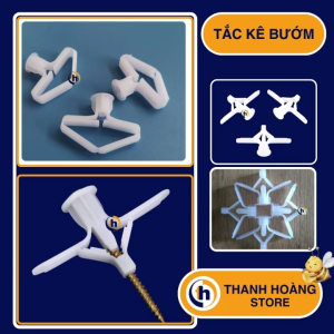 [Combo 200 cái] Tắc kê bướm - Tắc kê thạch cao - Nở bướm - Nở thạch cao TH-01
