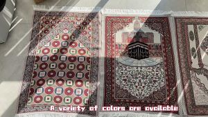 Muslim Prayer Rug Kneeling Mats Islam Prayer Carpet Tassel Islamic Blanket Embroidery Home Decor