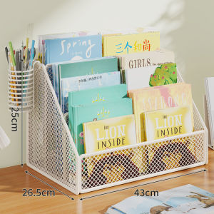 Book and Document Organizer Storage Shelf