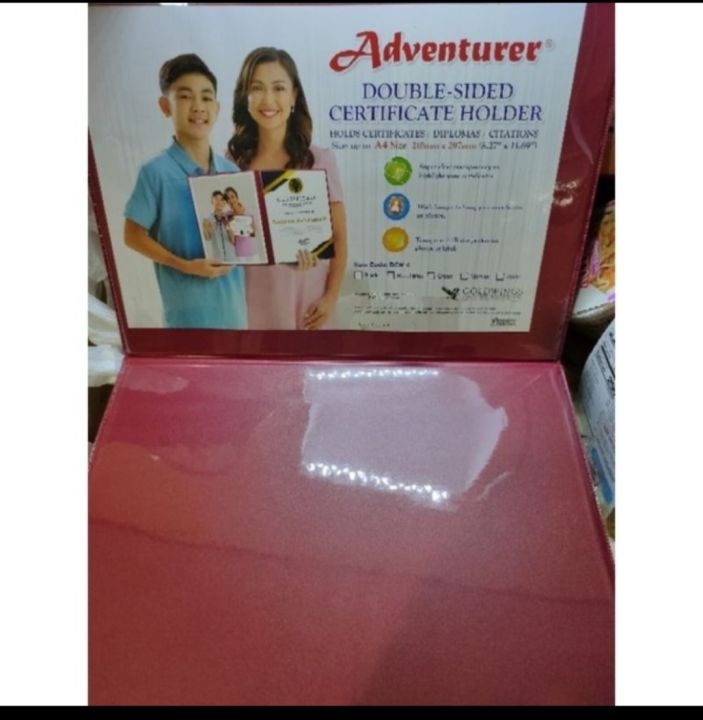 Adventurer Double Certificate Holder / Double Sided Certificate Holder Adventurer Double Certificate Holder / Double Sided Certificate Holder