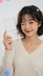 [Clover 2020] Ốp lưng Galaxy Z Flip 7 6 5 4 3 FE nhựa dẻo mềm bốn góc chống sốc