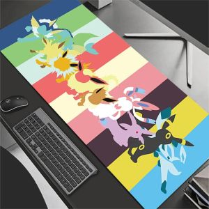 Bandai | Mouse Pad Accessories Gabinete Gamer PC Computer E-sports Players Desk Mat Large XXL Keyboard Tablet P-Pokemons Gaming Mousepad