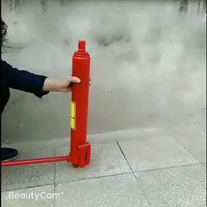 12 T 8T Extended Jack Hydraulic Cylinder Engine Vehicle Crane Special Long Stroke Hydraulic Small Vertical Jack