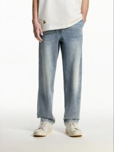 Jack Jones | Elastic Drawstring Loose Straight Jeans Men