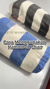 kerusi gantung kerusi buaian dewasa outdoor camping hammock hanging chair hammock gantung bedroom indoor soft home swing outdoor camping hammock sleep