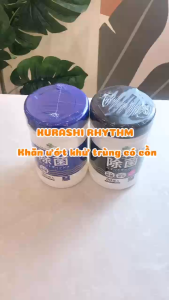 Khăn Ướt Có Cồn Khử Trùng Diệt Khuẩn 999% Cho Gia Đình Văn Phòng Du Lịch KURASHI RHYTHM 100 Tờ