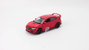 Yufeng Ma Ke 1:32 Honda Civic type R Sports Car Acousto-Optic Pull Back Door Opening Simulated Alloy Model Collection