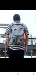 Balo đa năng 15.6 inch Gulari cam nổi bật có USB tiện lợi GT67 [Siêu rẻ]