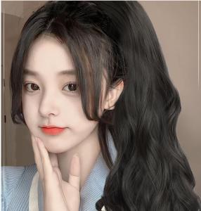 TSE Ponytail Wig Women Hair Wig With Gripper Horsetail Long Big Wave Ponytails 50cm Length SW64HD