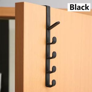 Door Back Organizer Hooks Behind the Door Cabinet Wardrobe Hanging Coat Hook Hats Towel Hanger Dormitory Door Hook Storage Rack