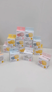(Tặng hộp đựng) Ti giả ti ngậm Moyuum silicon nguyên khối cao cấp chính hãng Hàn Quốc mềm mại cho bé