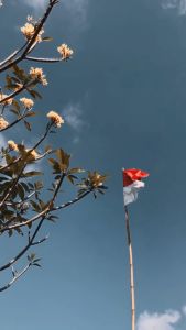 QWERTYS - Bendera Merah Putih Indonesia Bendera Satin Gred A