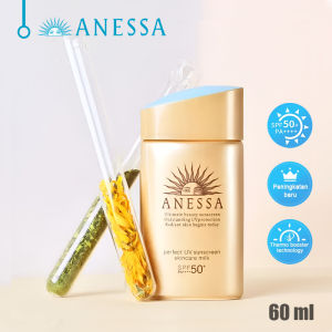ANESSA PERFECT UV SUNSCREEN/SUNBLOCK SPF50+ Skincare Milk 60ml PA++++ 100% Asli