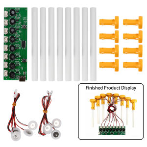 DC 5V 8-Nozzle Humidifier Module Atomisation Control Board Ultrasonic Humidifier DIY Kit Type-C Connector