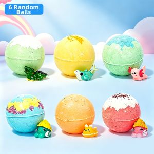 YIRANJIA | Essential Oil Bath Bomb for Kids Toy Foam