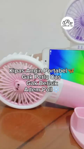 Kipas Angin Mini Baterai Handy Travel