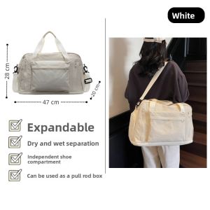 MIRUIDUO | Expandable Lightweight Travel Bag for Fitness and Sports
