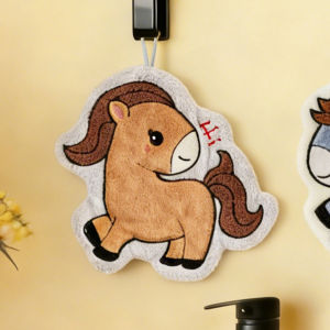Cute Hanging Highly Absorbent Coral Fleece Towel 2026