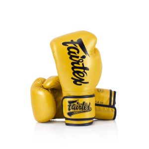 Fairtex Boxing Gloves BGV18 Gold 20oz