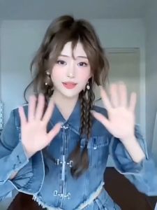 2023 New Style Curly Twist Braids Boxing Braids Ponytail Hair Extension Braids Hairpiece for Women