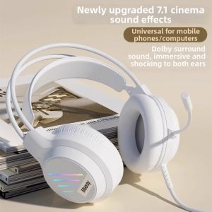 LEILIN | Wired Headset with Microphone for Gaming