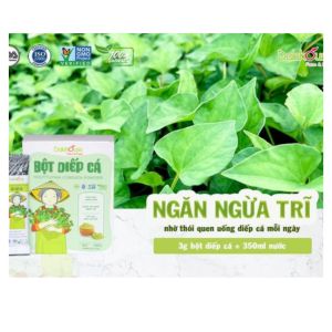 Bột diếp cá nguyên chất Dalahouse - Hộp 20 gói tiện lợi