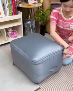 【SG seller】Self Compression Organizer Duvet Storage Bag Large Capacity Self Compression Moving Organizer Bags Heavy Duty Moving Bags