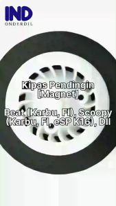 Kipas Pendingin Magnet-Magnit-Radiator-Generator Beat Karbu & Beat FI Lama & Scoopy & Scoopy-F1 & Scoopy eSP K16 & Vario 110 FI-New eSP 2014