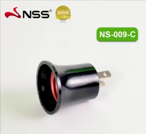 E27 LED Bulb Adapter 2-Pin Lamp Holder US Plug Converter Base PLUG-ON SOCKET CONVERTER 250V