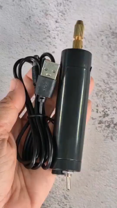 อุปกรณ์ไฟฟ้าพกพาขนาดเล็ก Drills Handheld Micro USB เจาะ 3 Pc Bits เครื่องมืองานฝีมือทำมือ
