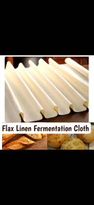 Fermented Cloth Dough Bakers Pans Bakers Dough Couche 100% Pure Cotton Pastry Proofing Cloth