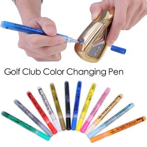 JESJELIU Waterproof Sunscreen Golf Accesoires Acrylic Painter Golf Club Pen Ink Pen Color Changing Pen