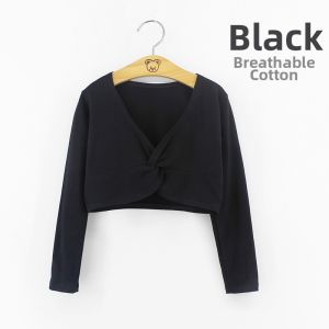 aiwuge | Long Sleeve Dance Vest for Girls Ballet Coat