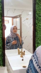 Gamis Lebaran 2024 Clarissa Dress Model Gamis Kaftan oleh Etsa Official