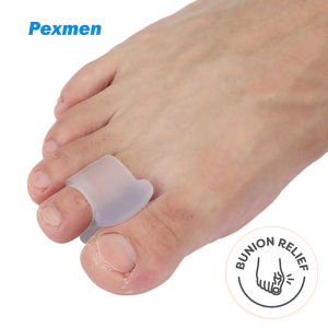 Bộ Tách Ngón Chân Pexmen Gel 2/4 Chiếc Dụng Cụ Chỉnh Hình Ngón Chân Cái Miếng Đệm Silicon Ngăn Ngừa Ngón Chân Chồng Lên Nhau Chăm Sóc Bàn Chân