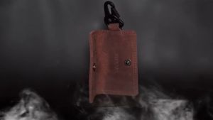 Key wallet Dompet Kulit STNK Mobil Visco Dark Brown