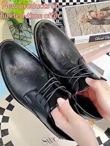 Brand Shoe polish cream 30g Black Brown Natural shoe polish kit shoe eraser Leather care shoe care cream shoe accessories