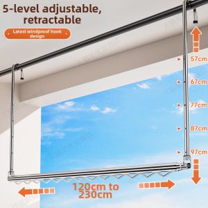 XINGYOU | No-drilling Installation Drying Rod
