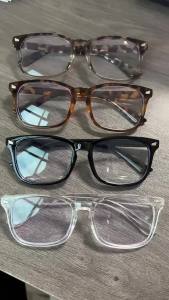 2/3pcs Square Frame Blue Light Blocking Glasses Advanced Look For All Seasons Daily Eye Protection