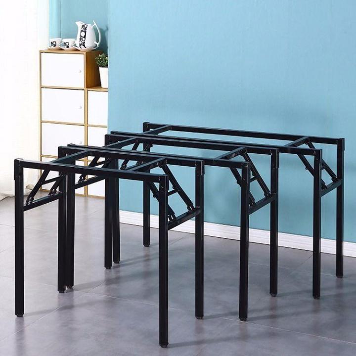 Simple Foldable Table Leg Iron Art Support Office Desk Frame Spring ...