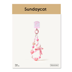 SundayCat Collaborative Kurokos Bag Charm Cute Bookbag Pendant Cartoon Mobile Phone Chain High-End Feelings Partner Accessory