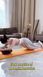 ลูกกลิ้ง ลูกกลิ้งบริหารหน้าท้อง เด้งกลับอัตโนมัติ+เบรก อัพเกรด 4 ล้อ6ข้อศอกสนับสนุน ฟังก์ชัน 4-in-1 ไม่ต้องติดตั้ง ลูกกลิ้งบริหารหน้าท้อง ลูกกลิ้ง ลูกกลิ้งออกกําลังกาย