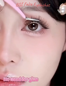 Eyelash extension Self adhesive eyelashes False eyelashes without glue Easy to wear eyelashes can be reused